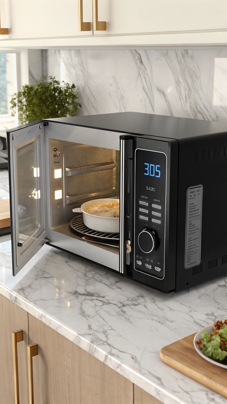 รีวิว ELECTROLUX เตาอบไมโครเวฟ EMM20K22B 20 ลิตร: ตัวเล็กแต่ครบเครื่อง เรื่องอุ่น อบ อร่อย