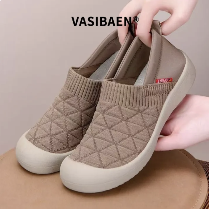 VASIBAEN รองเท้าสลิปออนคู่ใจ...ดีไซน์สวย เบาสบาย และระบายอากาศ