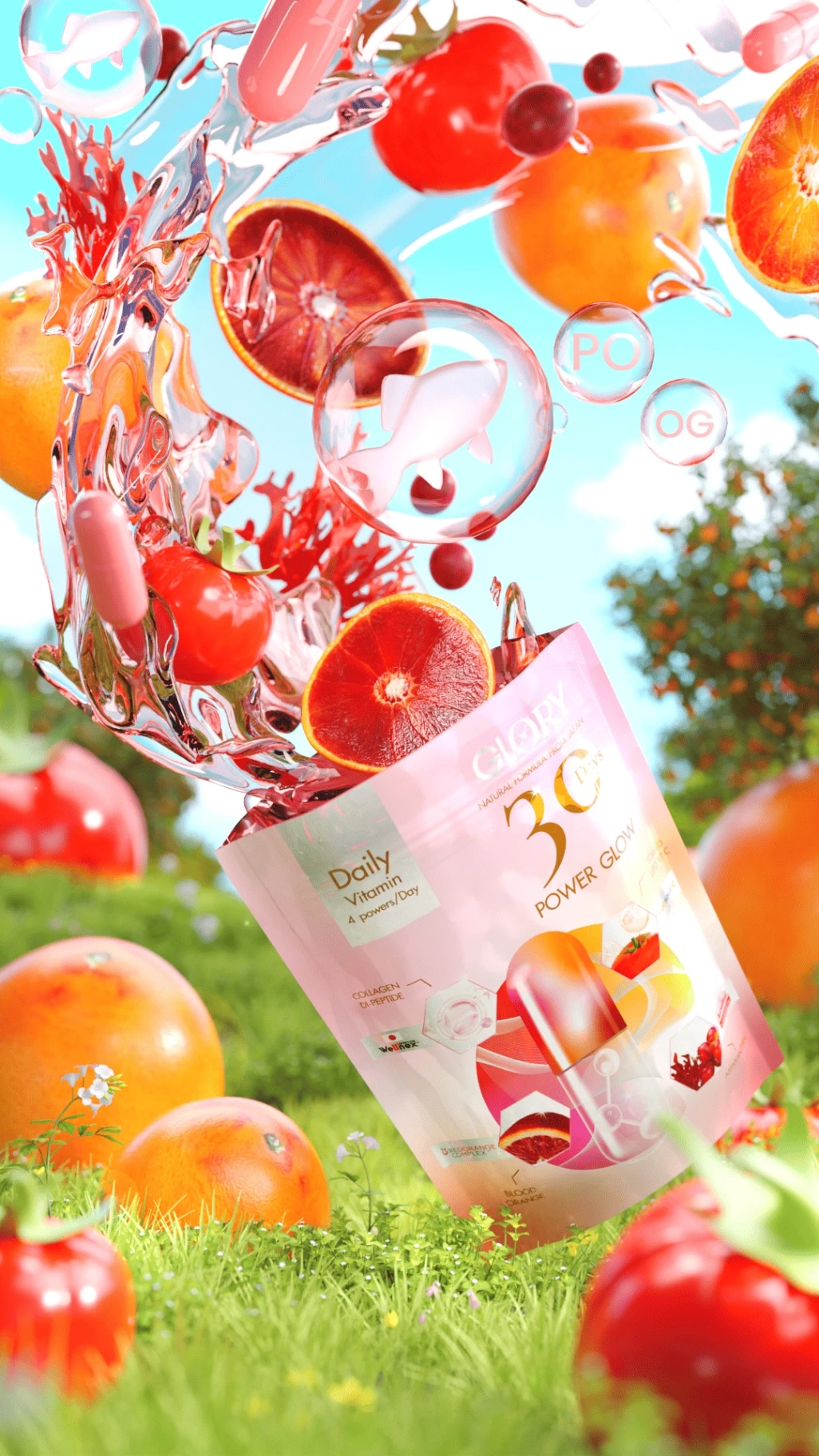 ไอเทมใหม่ของการดริปผิวสวยใสภายใน30วัน : GLORY 30DAYS PowerGlow