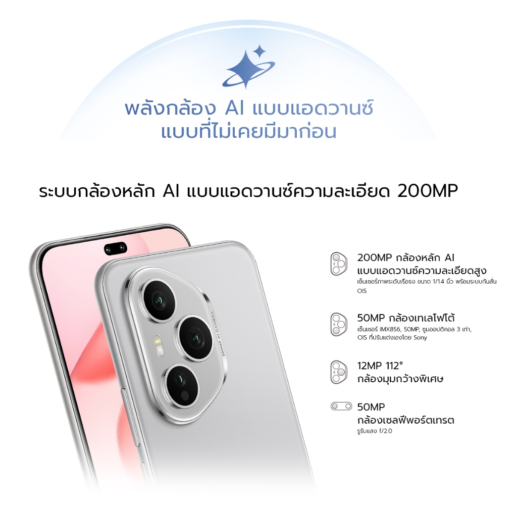 HONOR 400 Pro 5G สมาร์ตโฟนเรือธงรุ่นเริ่มต้นที่เกิดมาเพื่อคนรักความแรงและภาพสวยยุค AI