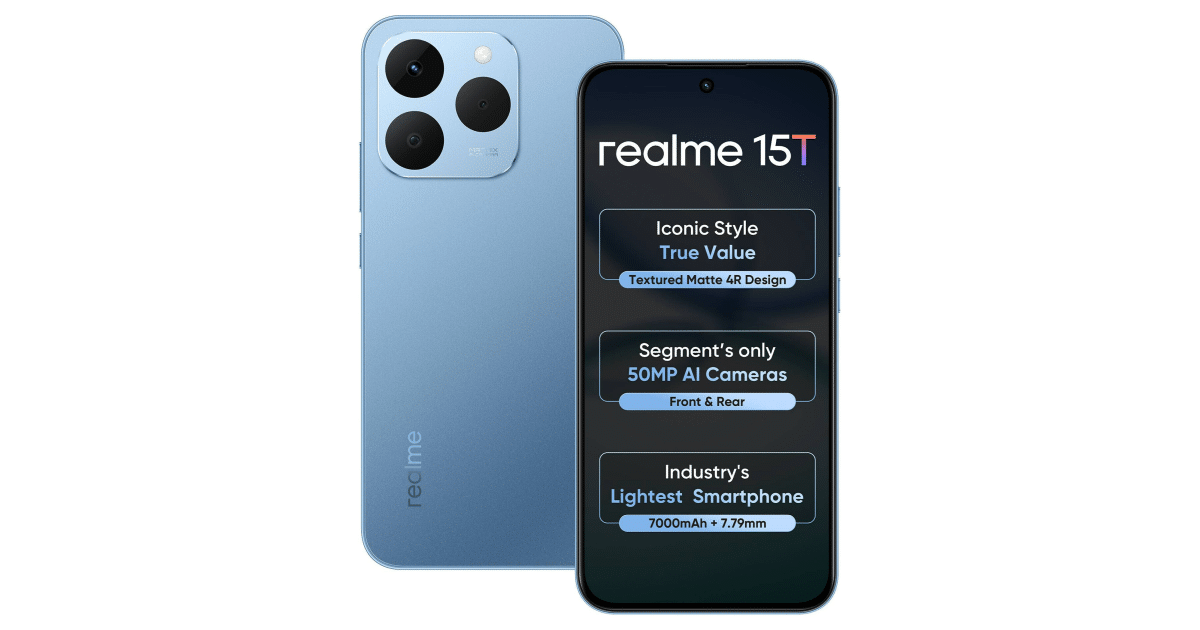 Realme 15 Lite 5G มือถือแรง คุ้มราคา