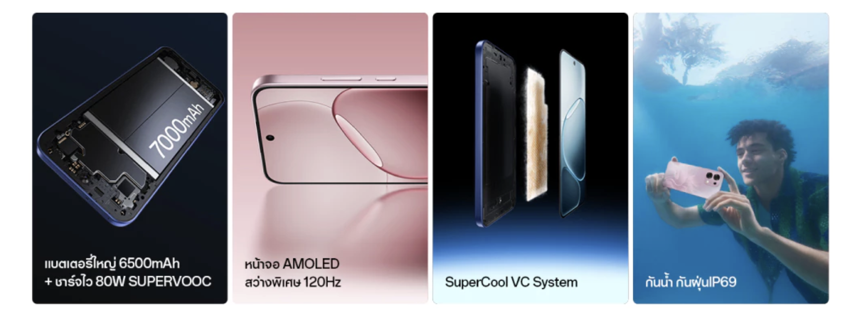 OPPO A6 Pro 5G สวย ทนทาน ราคาดี