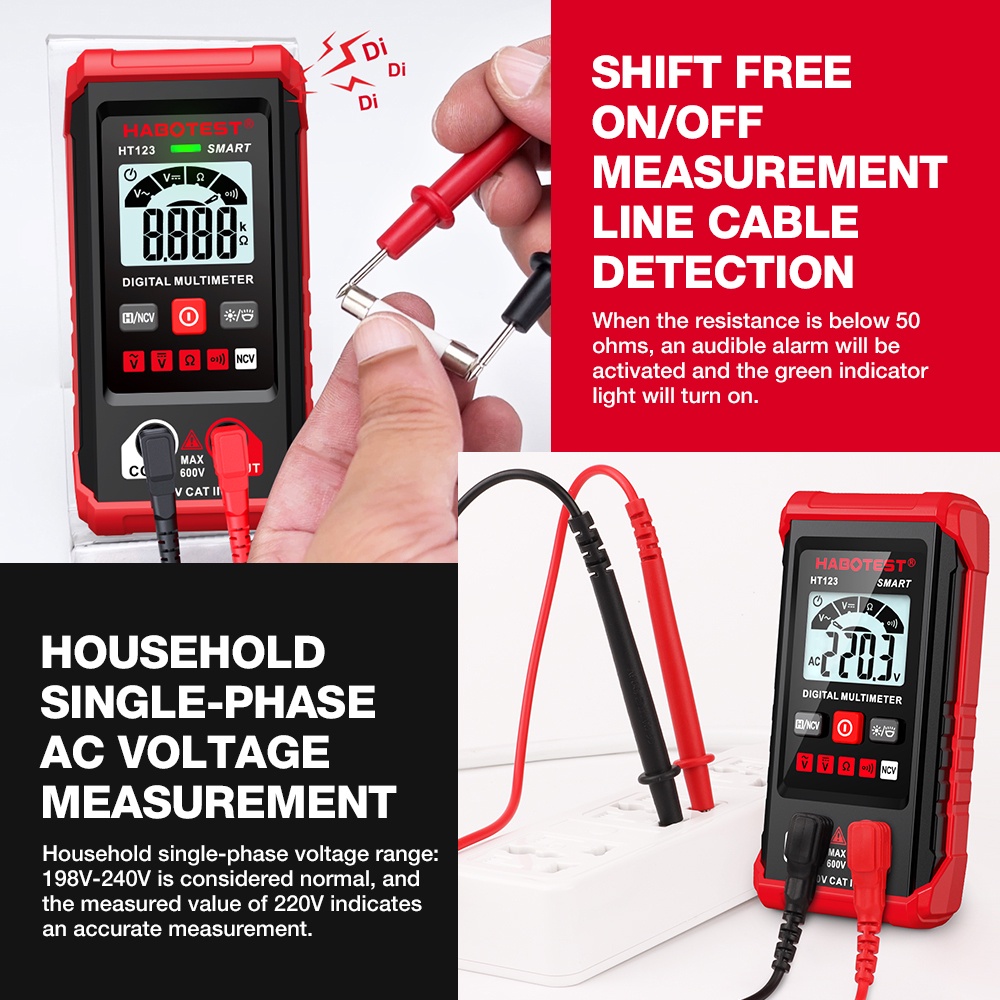 🔌 มัลติมิเตอร์ดิจิทัล (Digital Multimeter) เครื่องมือวัดไฟฟ้าครบจบในเครื่องเดียว