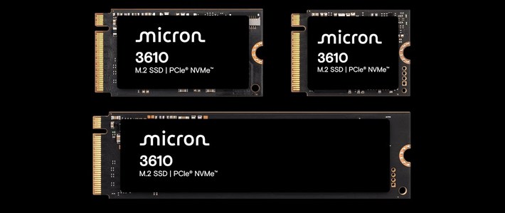 Micron เปิดตัว Micron 3610 SSD: SSD Gen5 QLC รุ่นแรกของโลก ความเร็วแรง ความจุสูง ในขนาดจิ๋ว M.2 2230