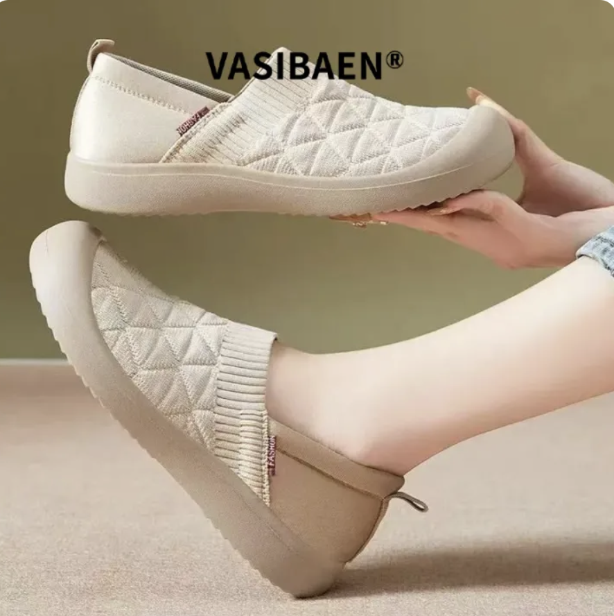 VASIBAEN รองเท้าสลิปออนคู่ใจ...ดีไซน์สวย เบาสบาย และระบายอากาศ