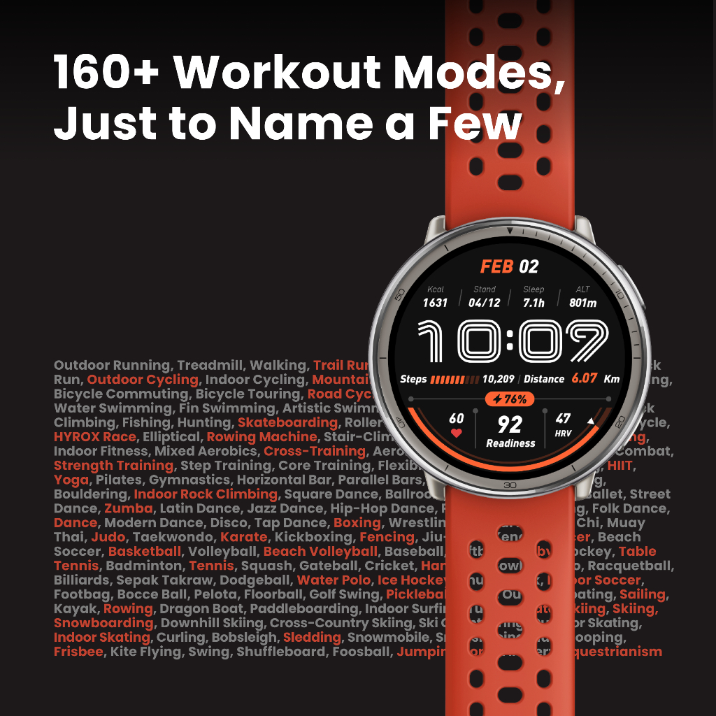 Amazfit Active 2 Round สมาร์ทวอทช์ทรงกลมดีไซน์พรีเมียมที่เกิดมาเพื่อสายสุขภาพและไลฟ์สไตล์แอคทีฟ