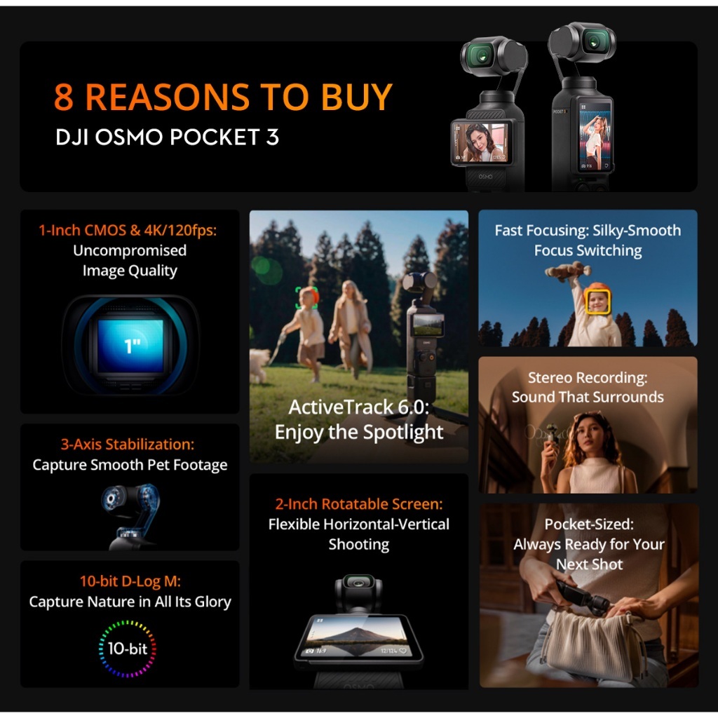 DJI Osmo Pocket 3 ดีจริงหรือแค่ตามกระแส