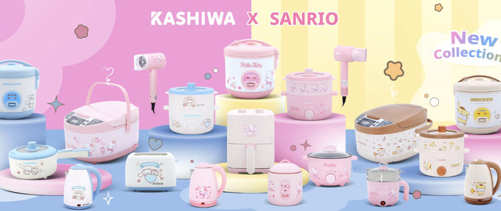 Kashiwa x Hello Kitty มีเครื่องใช้ไฟฟ้าอะไรบ้าง