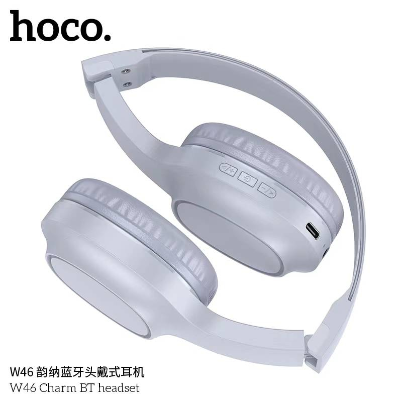 HOCO W46 หูฟังบลูทูธ ของดีราคาประหยัด หูฟังที่ครบกว่าเดิมในงบที่จับต้องได้