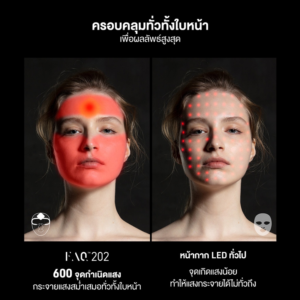 ⭐ FOREO LED Mask หน้ากากซิลิโคนอัจฉริยะ เทคโนโลยีฟื้นฟูผิวระดับคลินิก ที่คุณใช้ได้เองที่บ้าน