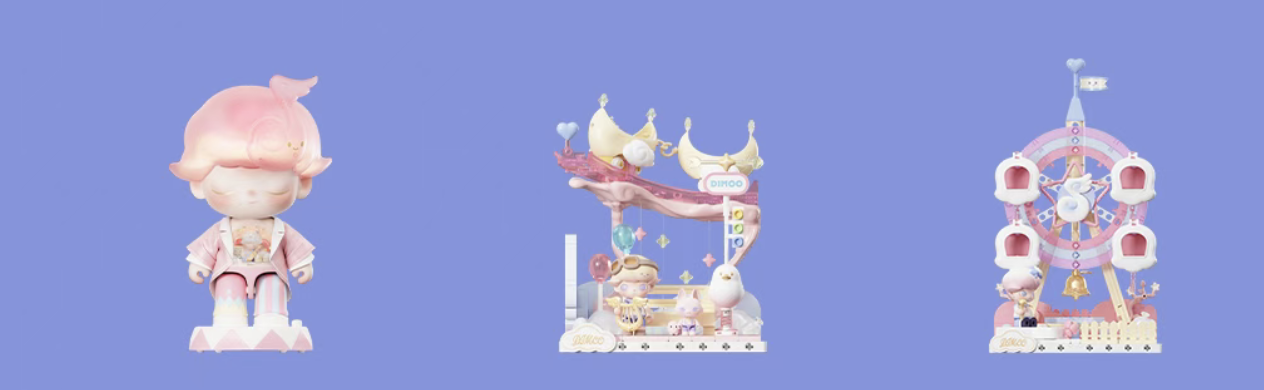 DIMOO New Collection (บล็อกตัวต่อ): สร้างสรรค์และเล่นทำนองแห่งความฝัน