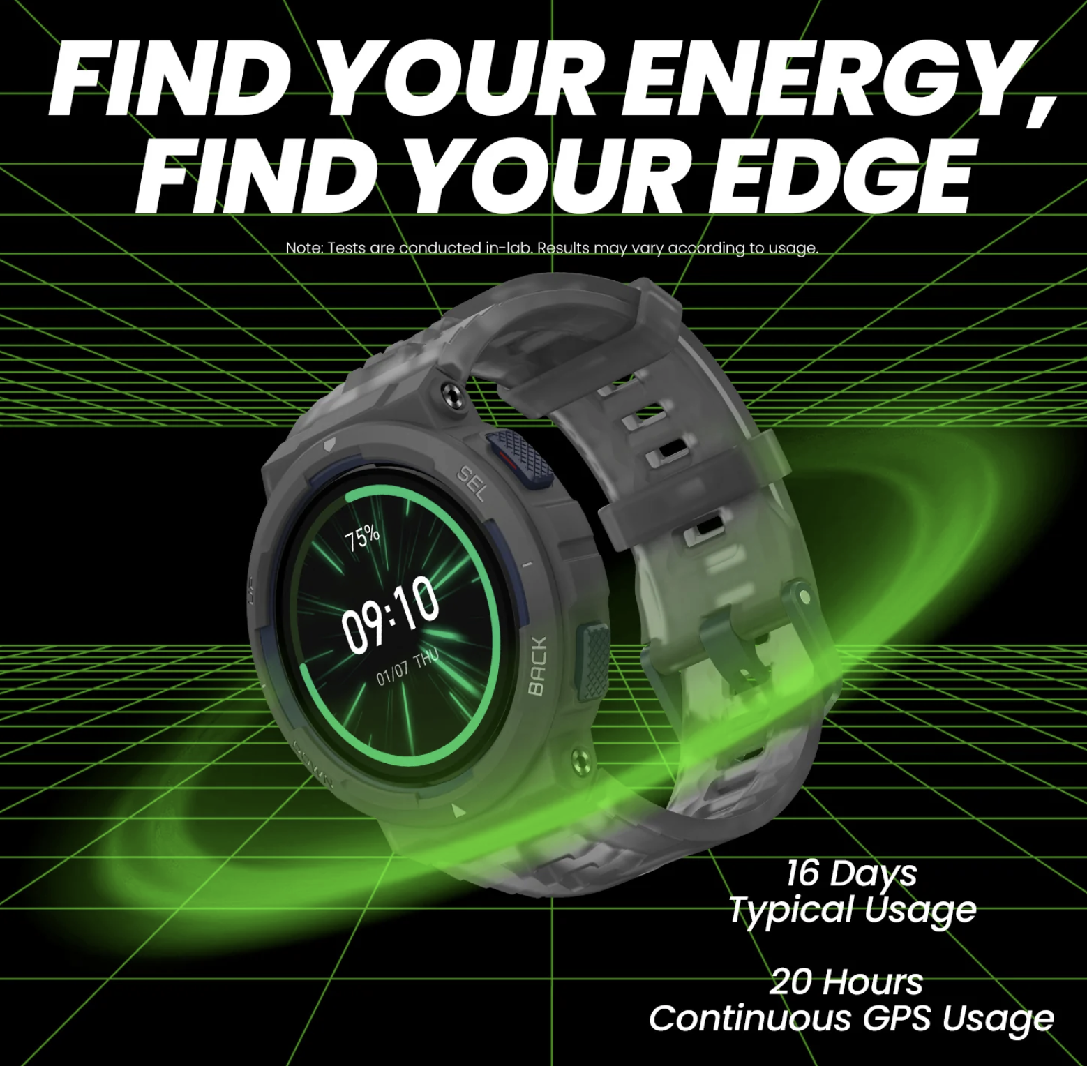 Amazfit Active Edge 46mm สมาร์ทวอทช์สุดคุ้ม ใส่ลุยได้ทุกงาน