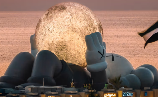 KAWS:HOLIDAY กลับมาแล้ว และครั้งนี้ไปพักผ่อนกลางทะเลทรายที่อาบูดาบี