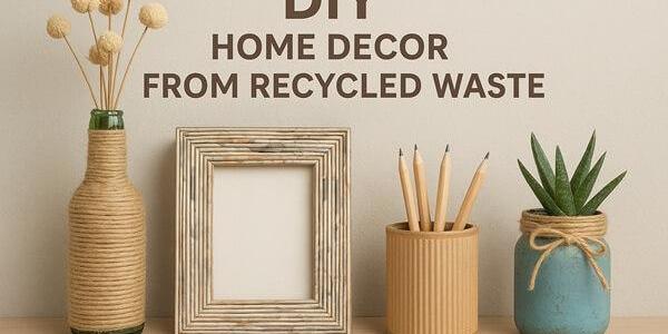 เปลี่ยนขยะให้เป็นงานไม้แต่งบ้านสุดครีเอทีฟ ทำง่ายแต่โคตรว้าว!