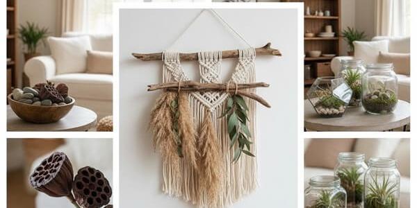 10 ไอเดียงานคราฟต์จากวัสดุธรรมชาติ แปลงบ้านธรรมดาให้กลายเป็นโฮมคาเฟ่สุดอบอุ่น