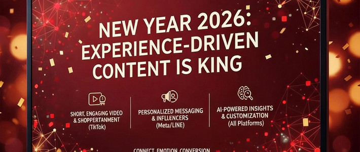 10 ไอเดียคอนเทนต์ปีใหม่ 2569 ที่แบรนด์ใหญ่ใช้จริง และ SME ห้ามพลาด