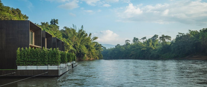 หนีเมืองไปกอดสายน้ำที่ The Tryst River Kwai แพหรูริมแควน้อย…วิวหลักล้านราคาเอื้อมถึง