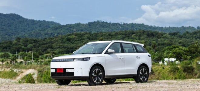 JAECOO 5 EV เอสยูวีไฟฟ้าราคาเอื้อมถึง พร้อมดีไซน์สายลุยที่คนรักหมาต้องเหลียวมอง