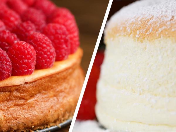 Japanese Cheesecake กับ New York Cheesecake ต่างกันยังไง