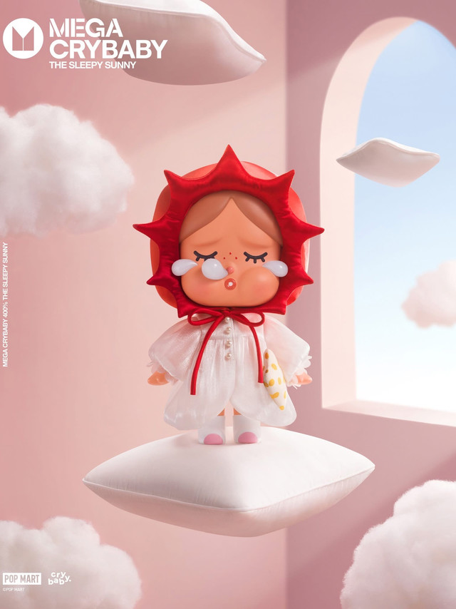 เตรียมพบกับความน่ารักไซซ์ใหญ่ที่หลายคนรอคอย MEGA CRYBABY 400% – The Sleepy Sunny 