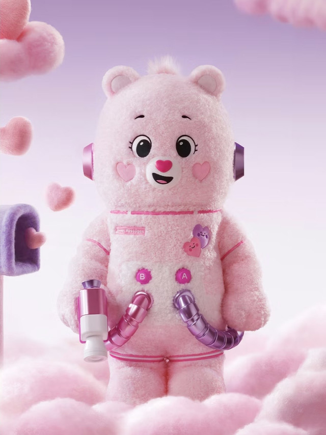 POP MART MEGA SPACE MOLLY 400%+100% Sweet Messages Bear