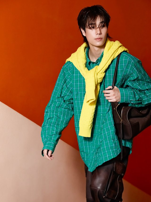เทความหล่อให้หมดหน้าตัก! ‘ภูวินทร์’ Friend of the House ของ LOEWE กับลุค Spring/Summer 2026