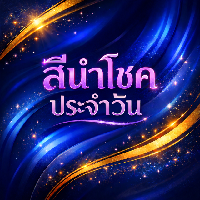 สีนำโชคประจำวันที่ 3/03/26 ของคนเกิดวันเสาร์