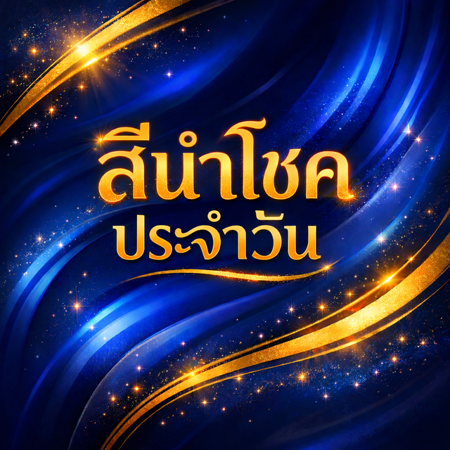 สีนำโชคประจำวันที่ 23/03/26ของคนเกิดวันพฤหัสบดี