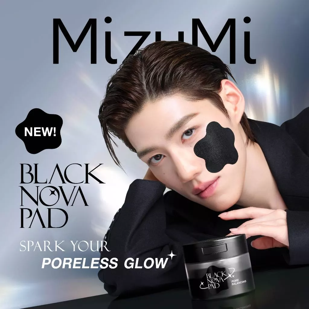 MizuMi Black Nova Toner Pad (Pore Balancing) – โทนเนอร์แพด “สายเคลียร์รูขุมขน + เติมน้ำผิว” Image1