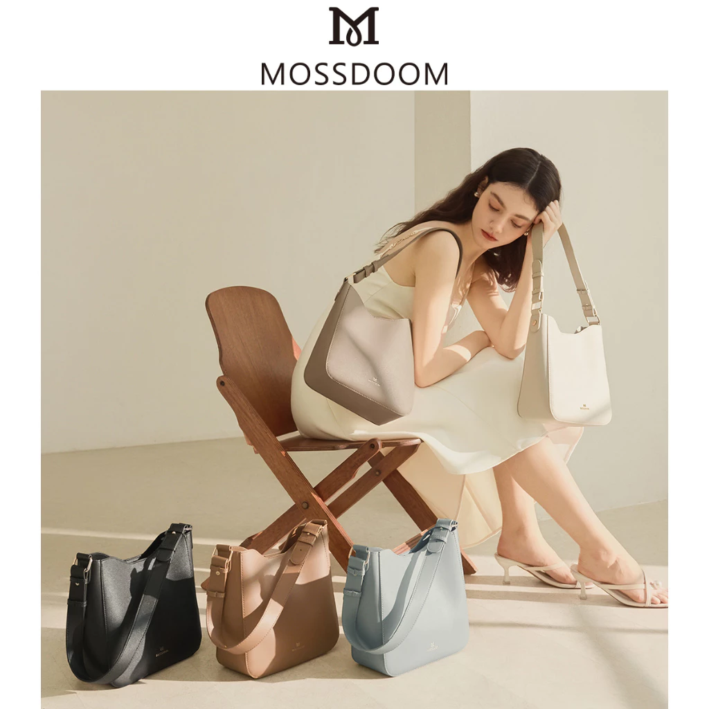 MOSSDOOM Rhiny Bag กระเป๋าสะพายสายใช้ง่าย ดีไซน์เรียบ ใช้ได้ทุกวัน Image2