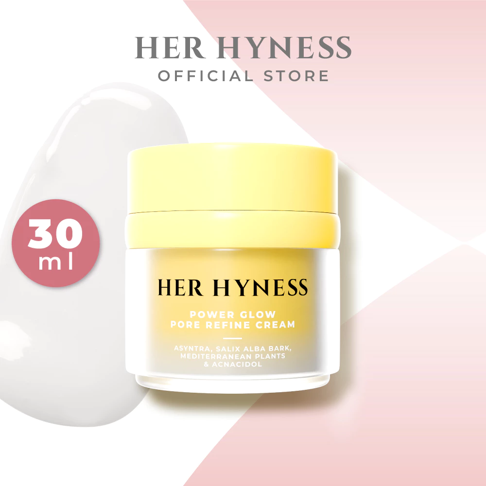 HER HYNESS Power Glow Pore Refine Cream ครีมสายผิวใส ลดจุดด่างดำ + กระชับรูขุมขน Image2