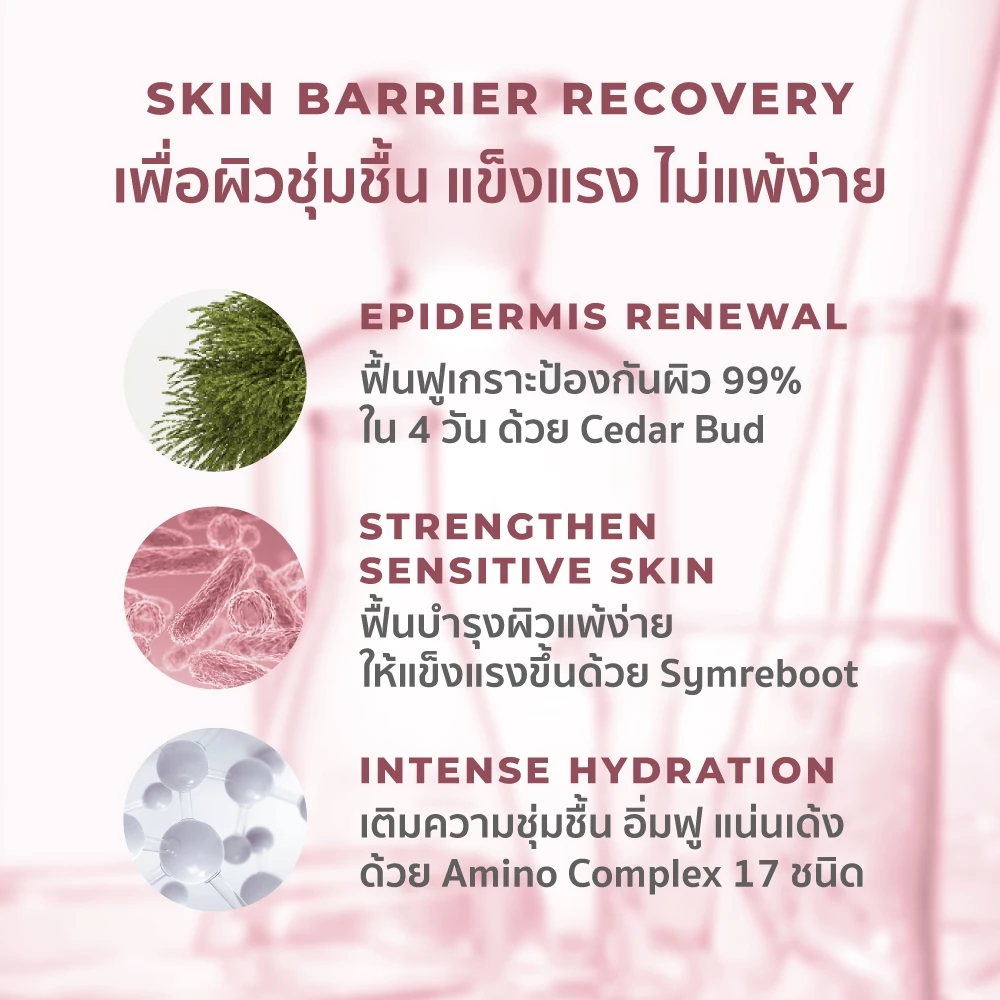 HER HYNESS Hydra Glow Advanced Skin Booster Cream ครีมสายฟื้นผิว เติมน้ำ + เสริมเกราะผิว Image3