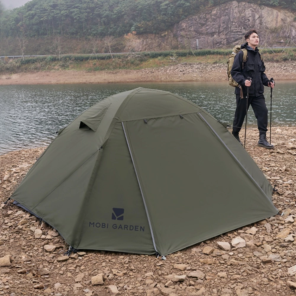 MOBI GARDEN เต็นท์เดินป่า กันฝน กันแดด น้ำหนักเบา สายลุยใช้งานจริง Image2