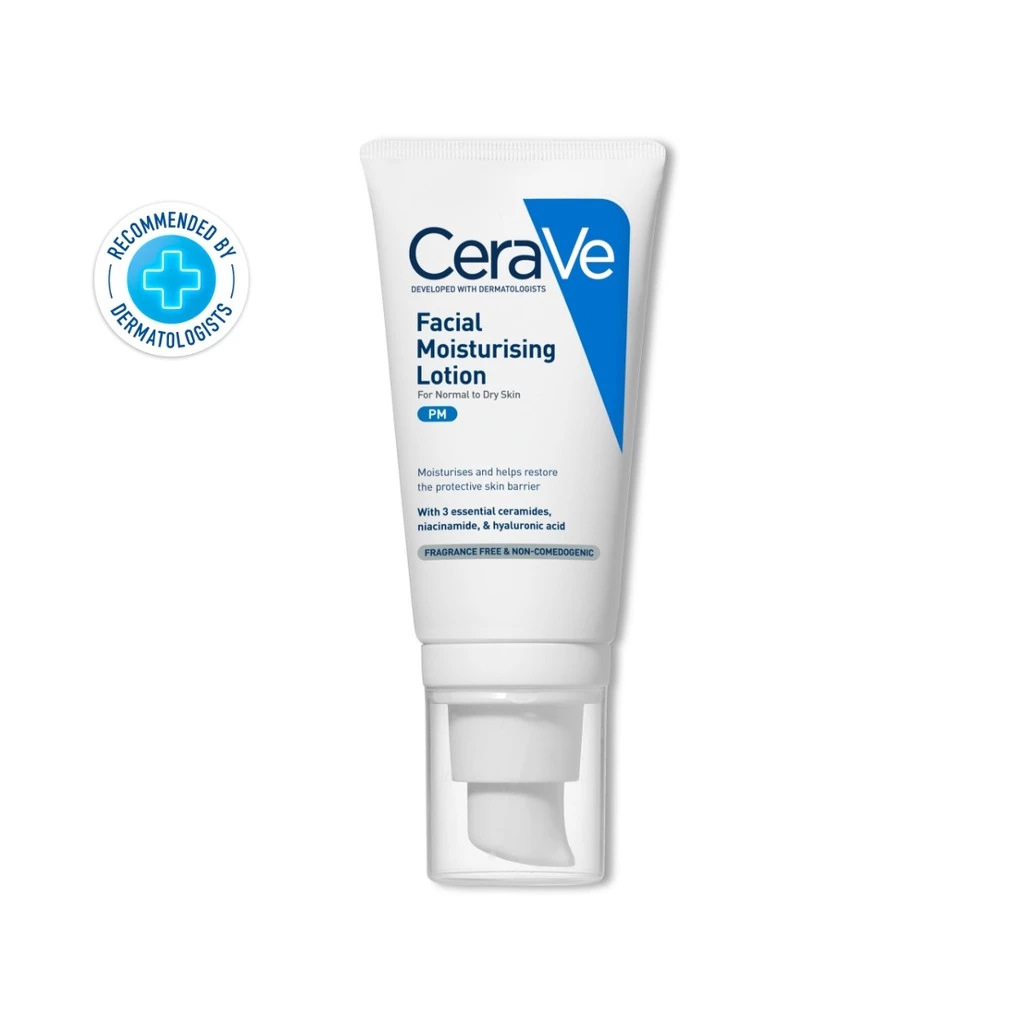 CeraVe Facial Moisturising Lotion โลชั่นมอยส์บางเบา ฟื้นเกราะผิว ใช้ได้ทุกวัน Image2