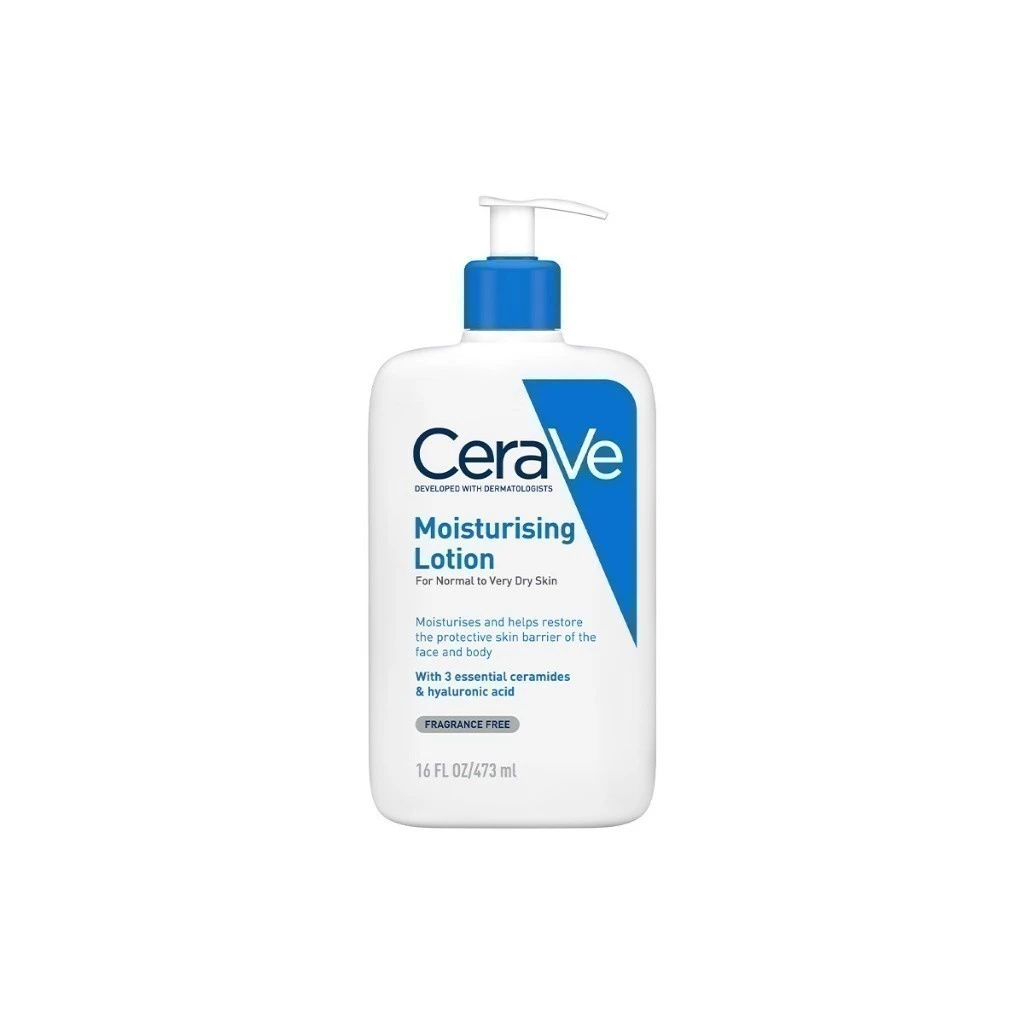 CeraVe Moisturising Lotion 473ml โลชั่นมอยส์ตัวใหญ่ เน้นชุ่มชื้นยาว ใช้ได้ทั้งหน้าและตัว Image1