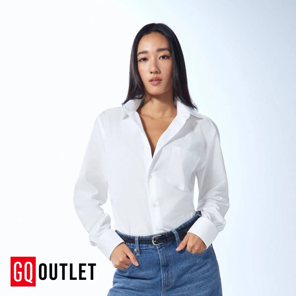 GQ Everyday Shirt เสื้อเชิ้ตขาวทรงปกติ ใส่ง่าย ดูสุภาพ ใช้ได้ทุกโอกาส Image3