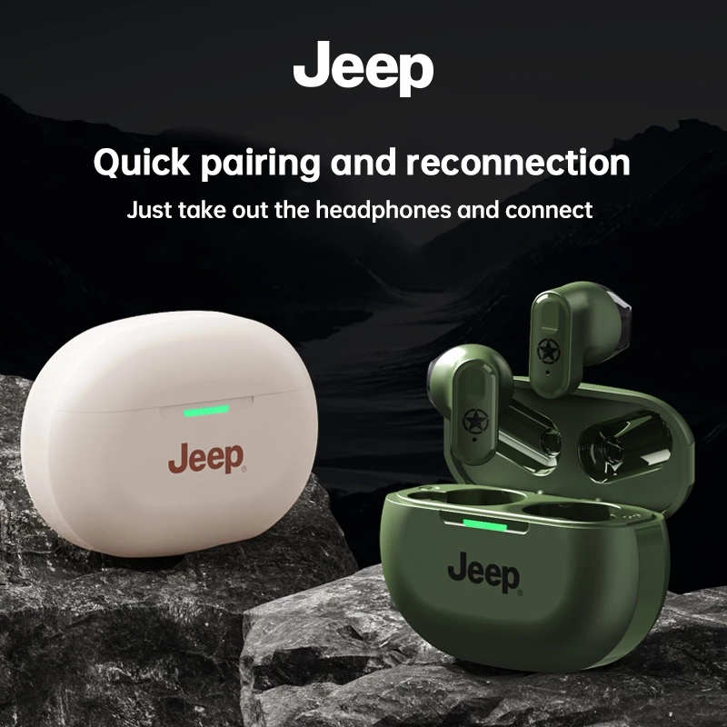 Jeep JP-EW011 หูฟังไร้สายสายคุ้ม เสียงโอเค ใช้ง่าย เน้นใช้งานทั่วไป Image2