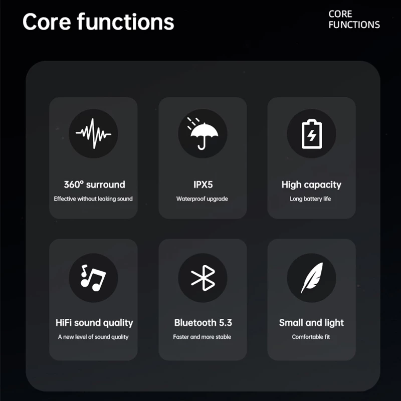 Jeep JP-EW011 หูฟังไร้สายสายคุ้ม เสียงโอเค ใช้ง่าย เน้นใช้งานทั่วไป Image5