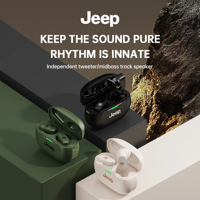 Jeep JP-EW011 หูฟังไร้สายสายคุ้ม เสียงโอเค ใช้ง่าย เน้นใช้งานทั่วไป Image3
