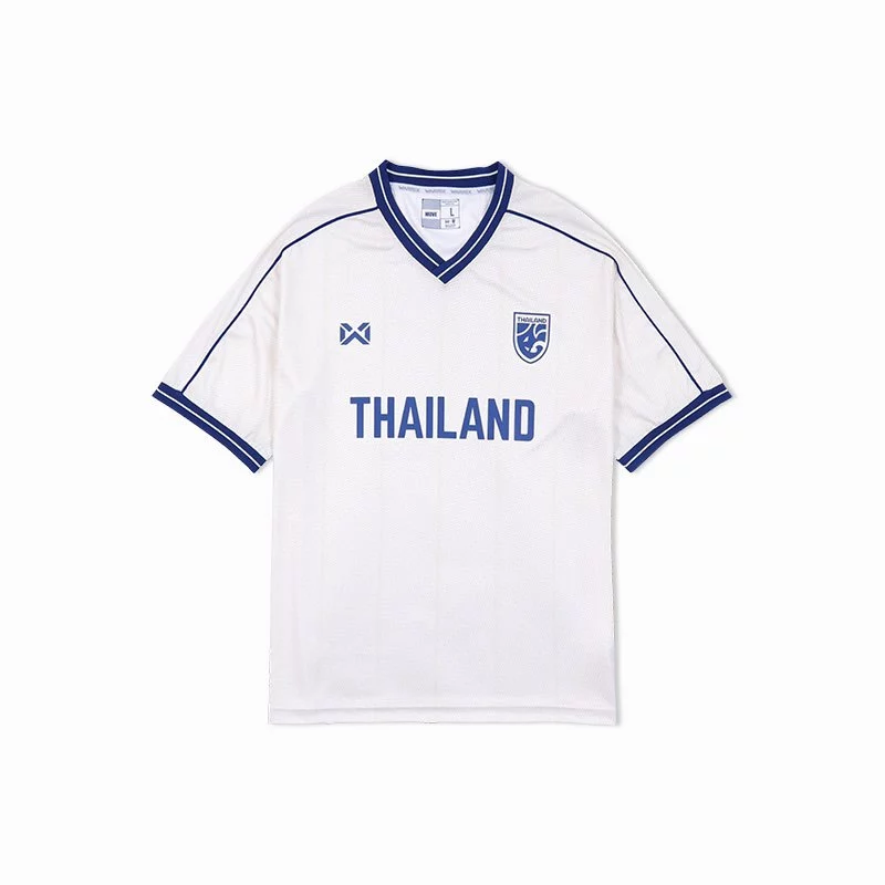 WARRIX Thailand Lifestyle Oversize Jersey 2024/25 เสื้อคอวีสายแฟ ใส่หลวม เท่แบบลำลอง ไม่เน้นแข่ง Image4