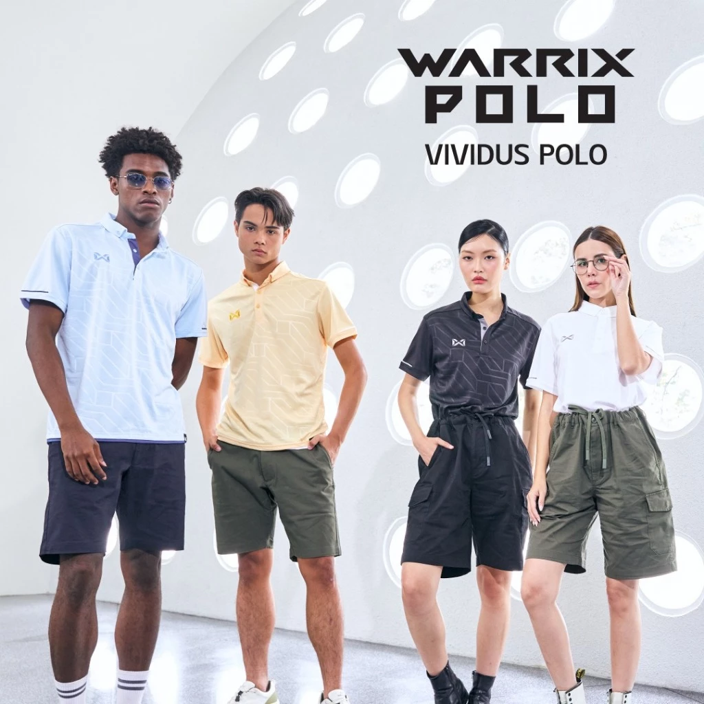 WARRIX VIVIDUS POLO เสื้อโปโลสายใช้งานจริง ใส่สบาย ระบายอากาศดี แมทช์ง่ายทุกลุค Image2