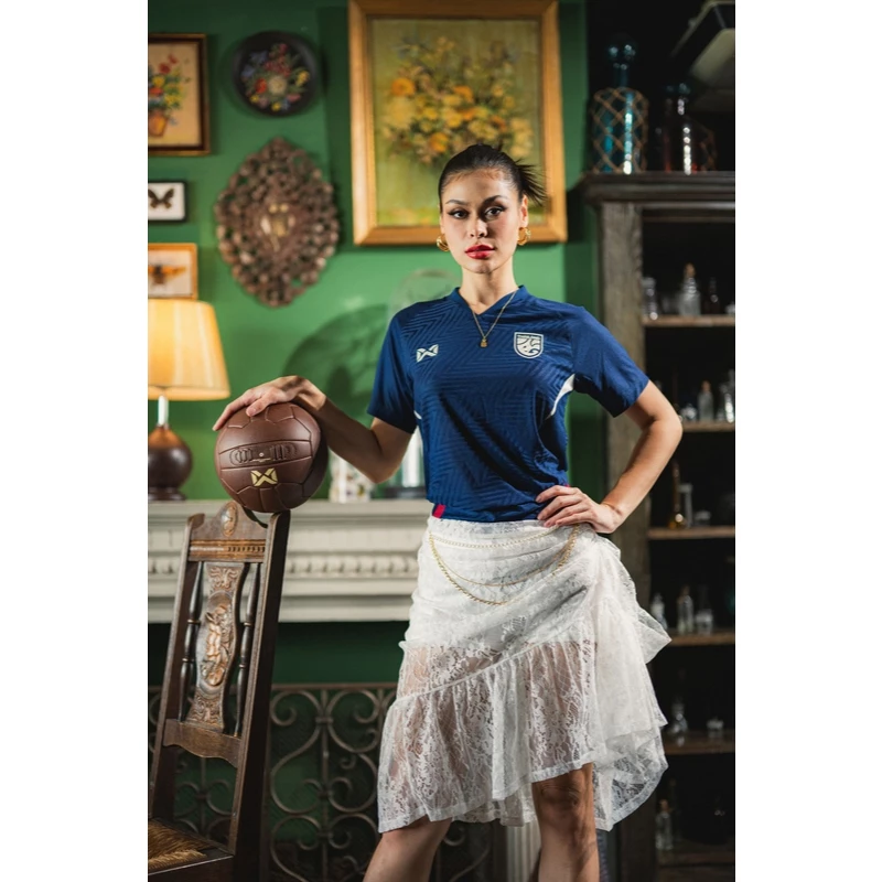 WARRIX Thailand Home Jersey 2024/25 (Replica) เสื้อทีมชาติสายแฟนบอล ใส่ง่าย ฟีลแข่งจริง Image2