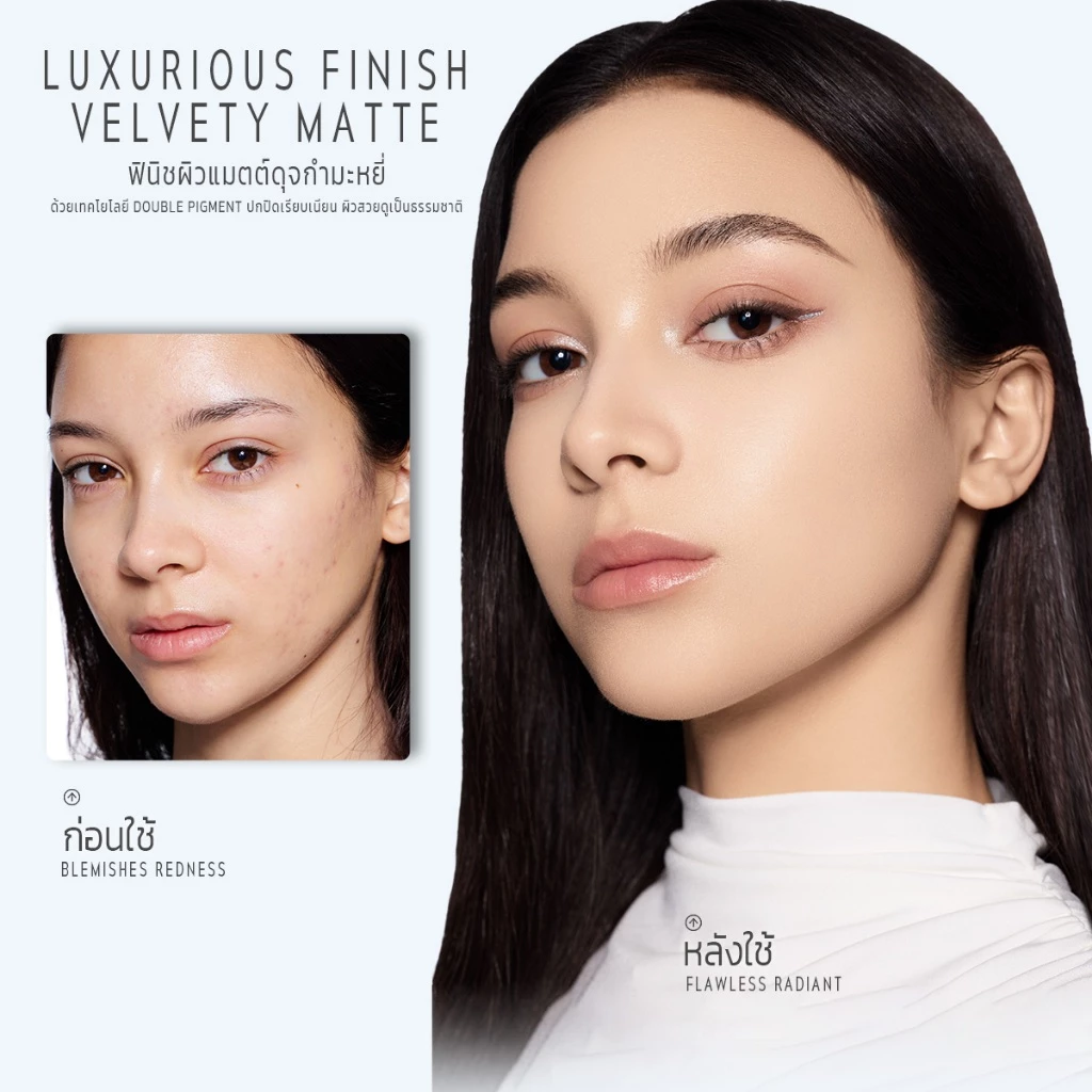 Time Phoria Timeless Lumina Matte Perfection Cushion คุชชั่นสายแมตต์ บางแต่ปกปิด เน้นผิวเนียนแบบไม่หนา Image3