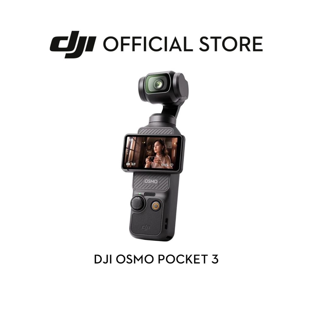 DJI Osmo Pocket 3 กล้องกิมบอลพกพา 1 นิ้ว 4K/120fps Image1
