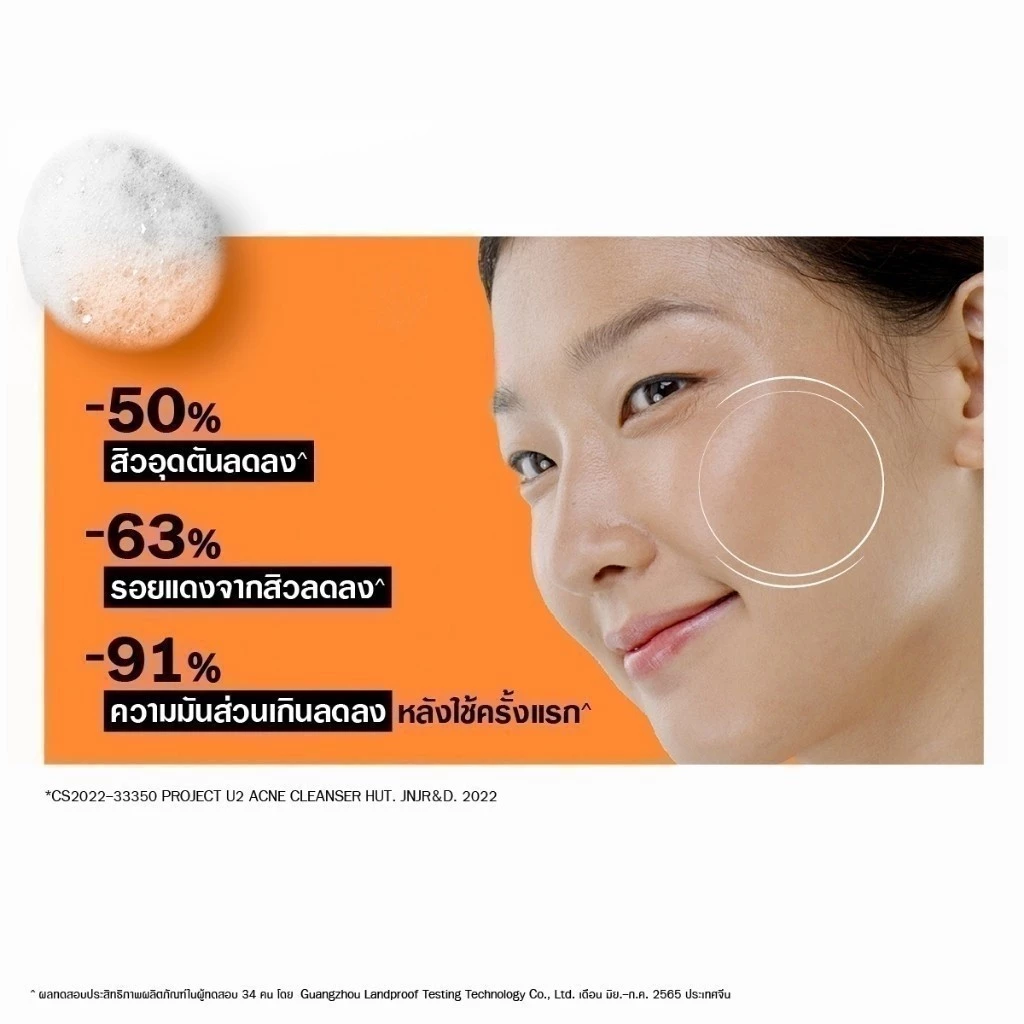 Neutrogena Deep Clean Acne Foam โฟมล้างหน้าลดสิว ล้างลึก คุมมัน Image3