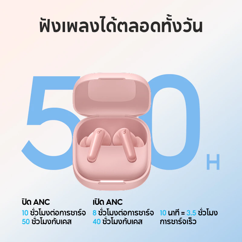 Soundcore R60i NC หูฟังตัดเสียง ANC คุ้ม ฟีเจอร์แน่น แบตอึด Image2