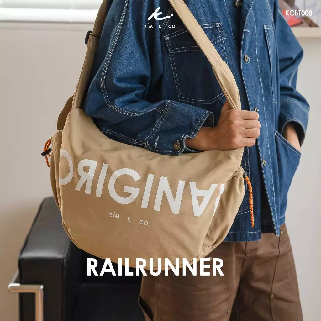 KIM&CO Railrunner Cargo Bag กระเป๋าสายแบก จุเยอะ ใช้ได้ทุกวัน Image1
