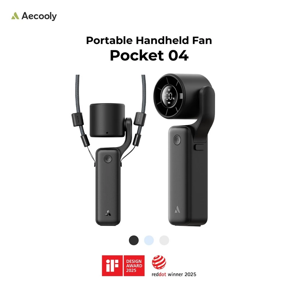 Aecooly Air Gimbal พัดลมมือถือ ลมแรงแบบจิ๋ว หมุนได้ไม่เหมือนใคร