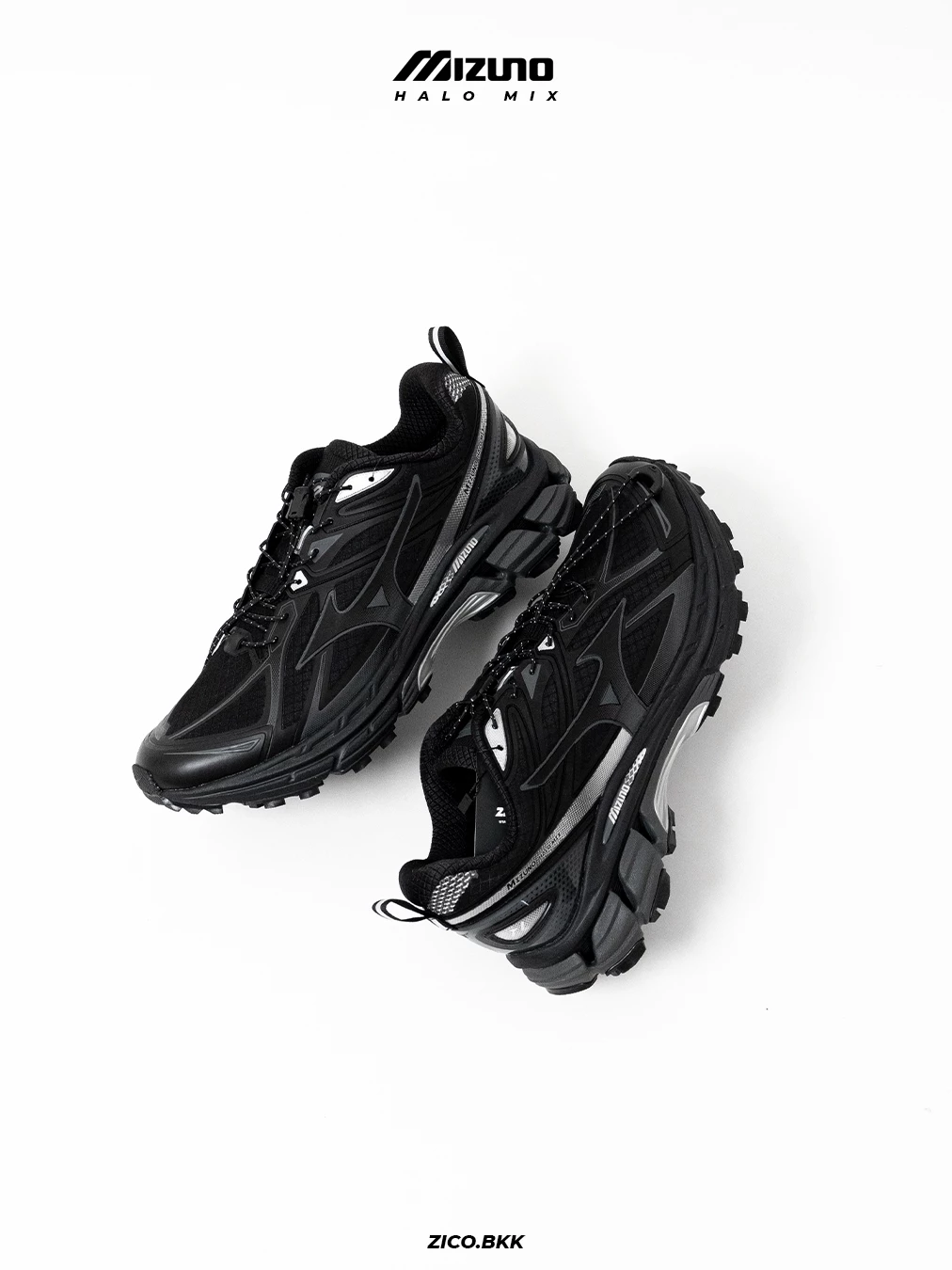 Mizuno Halo Mix TL รองเท้าดำสายเทรล ที่ช่วงนี้เริ่มเห็นบ่อยขึ้นมาก