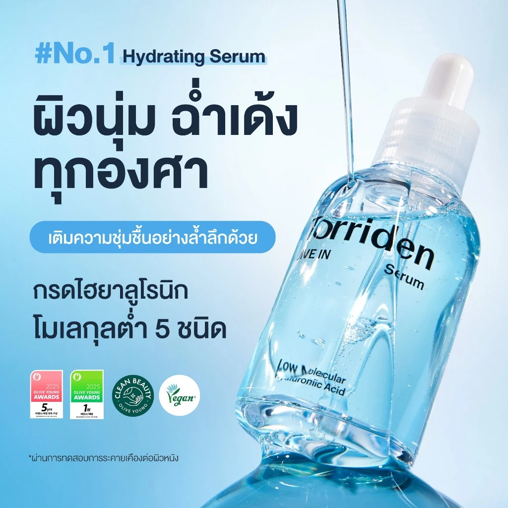 Torriden Dive-In เซ็ตที่สายผิวขาดน้ำใช้แล้วติดกันเยอะมาก Image2